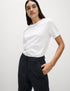Marks & Spencer "Woven Straight Leg Trousers with Stretch"